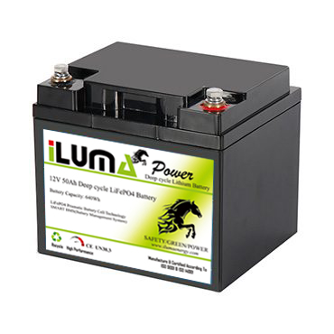 12V 50Ah LiFePO4 Battery