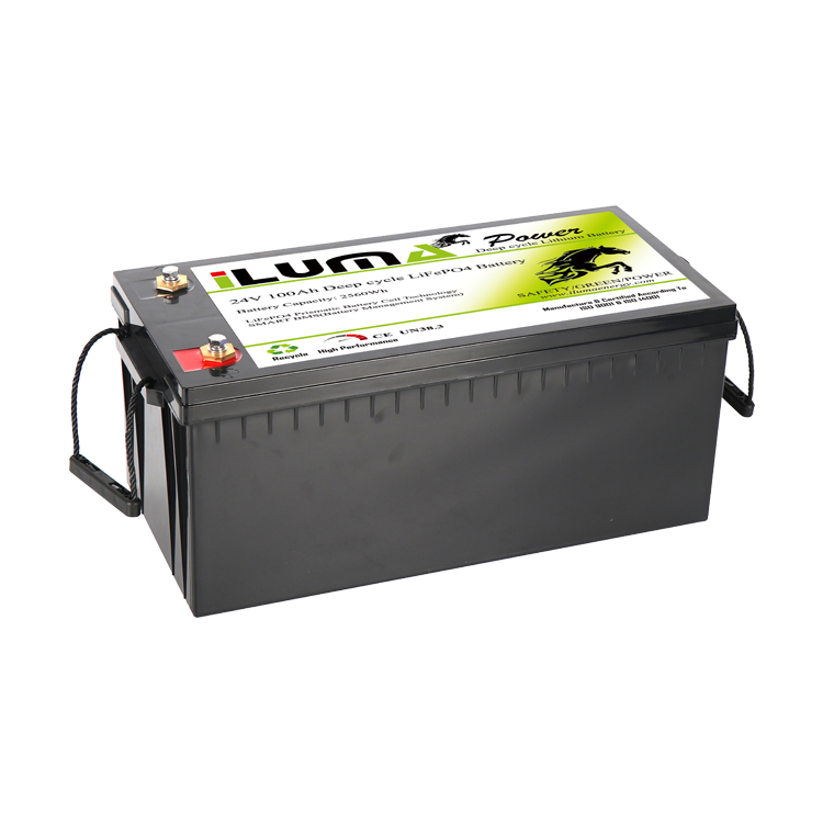 24V 100Ah LiFePO4 Battery