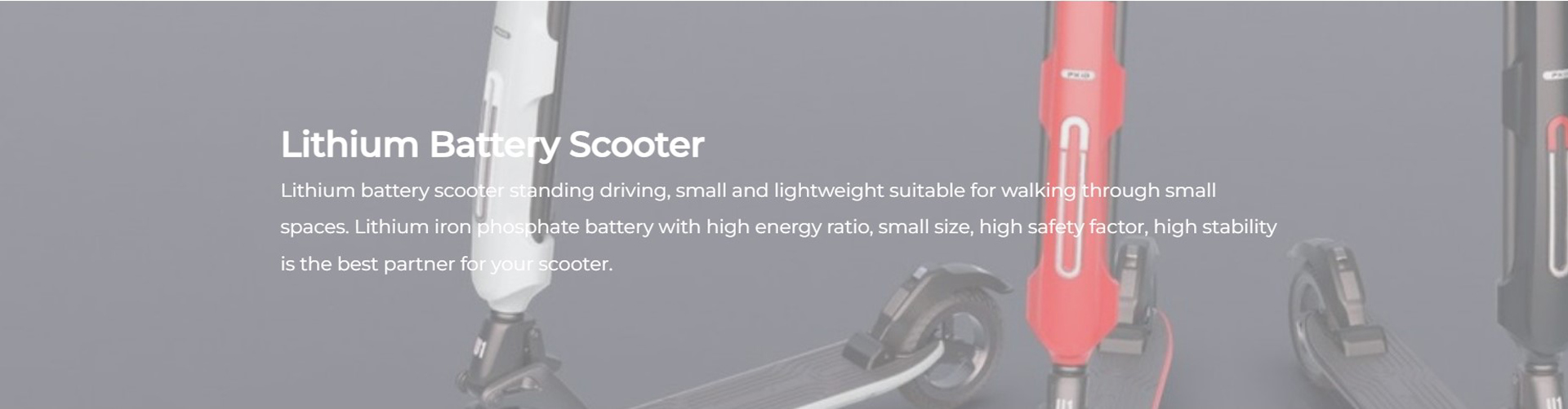 Lithium Battery Scooter