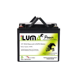 12V 30Ah LiFePO4 Battery