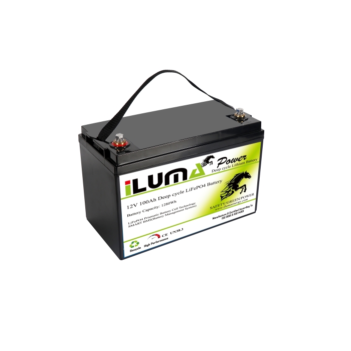 12V 100Ah LiFePO4 Battery