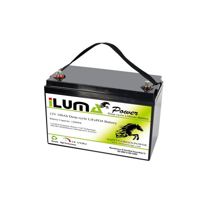 12V 100Ah LiFePO4 Battery