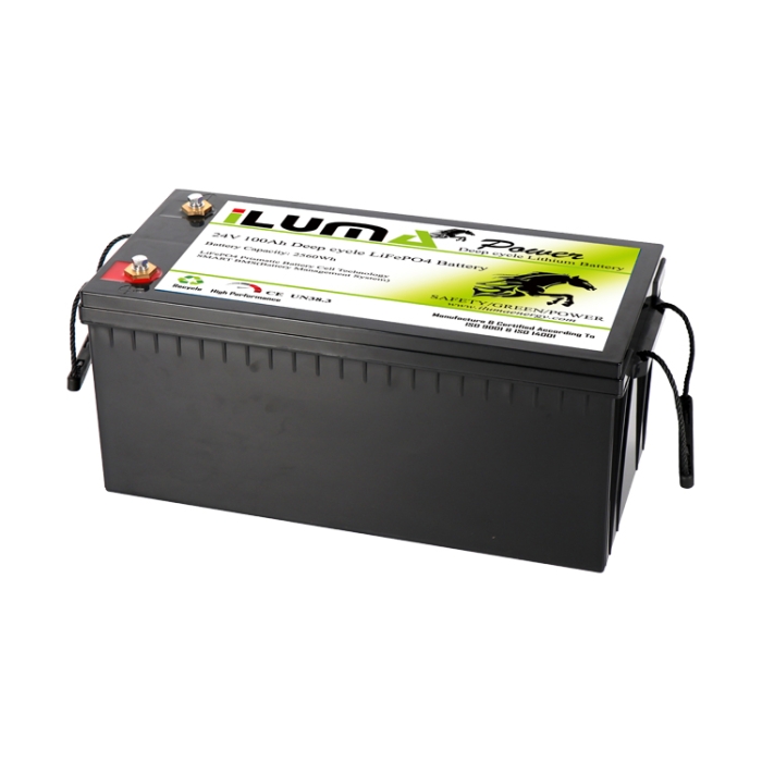 24V 100Ah LiFePO4 Battery