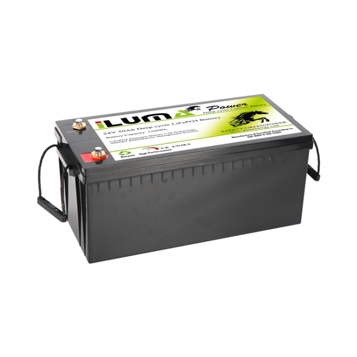 24V 50Ah LiFePO4 Battery