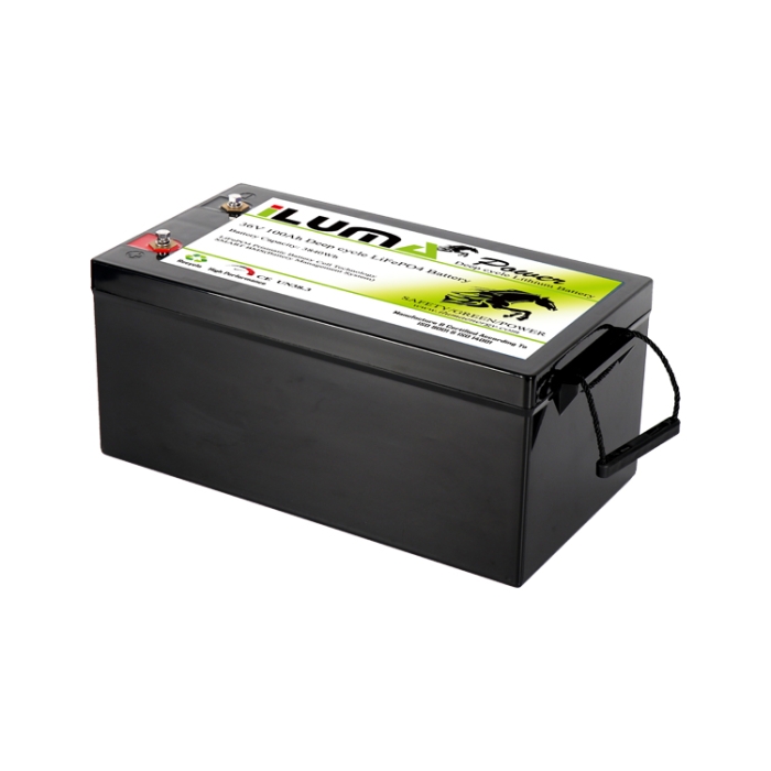 36V 100Ah LiFePO4 Battery