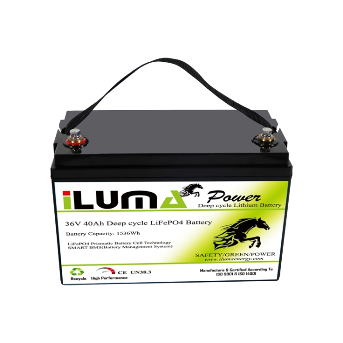 36V 40Ah LiFePO4 Battery