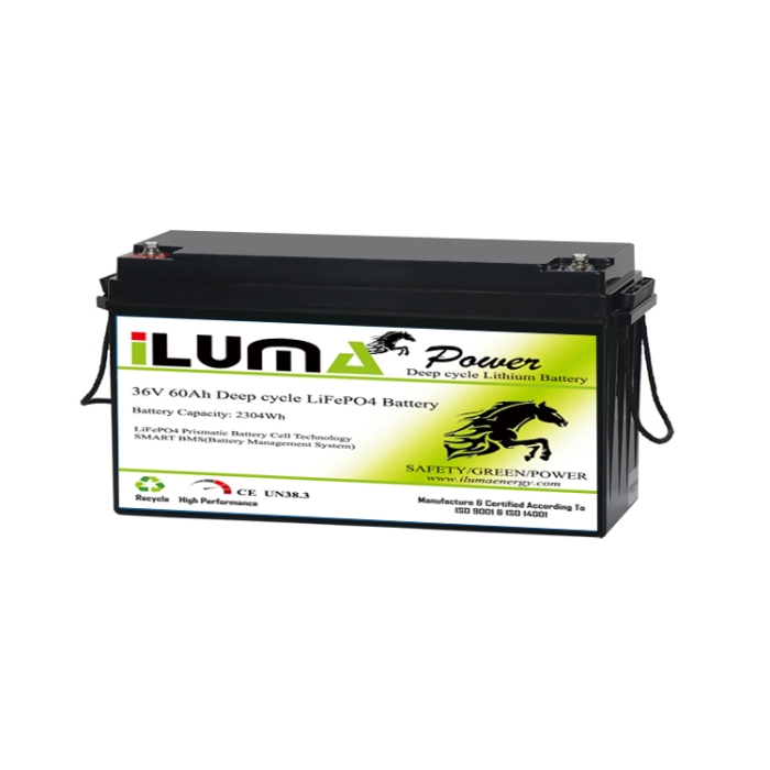 36V 60Ah LiFePO4 Battery