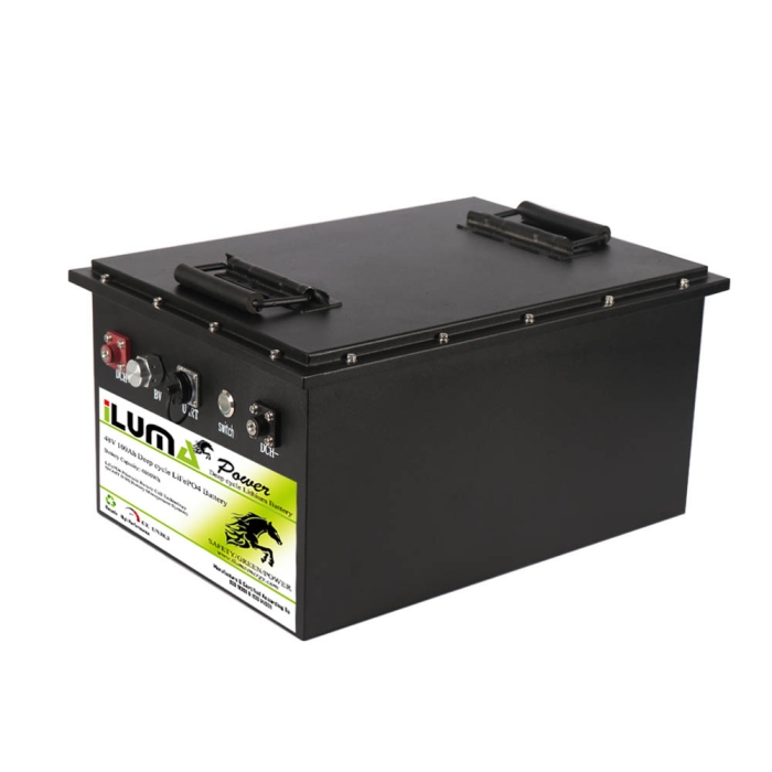 48V 100Ah LiFePO4 Battery