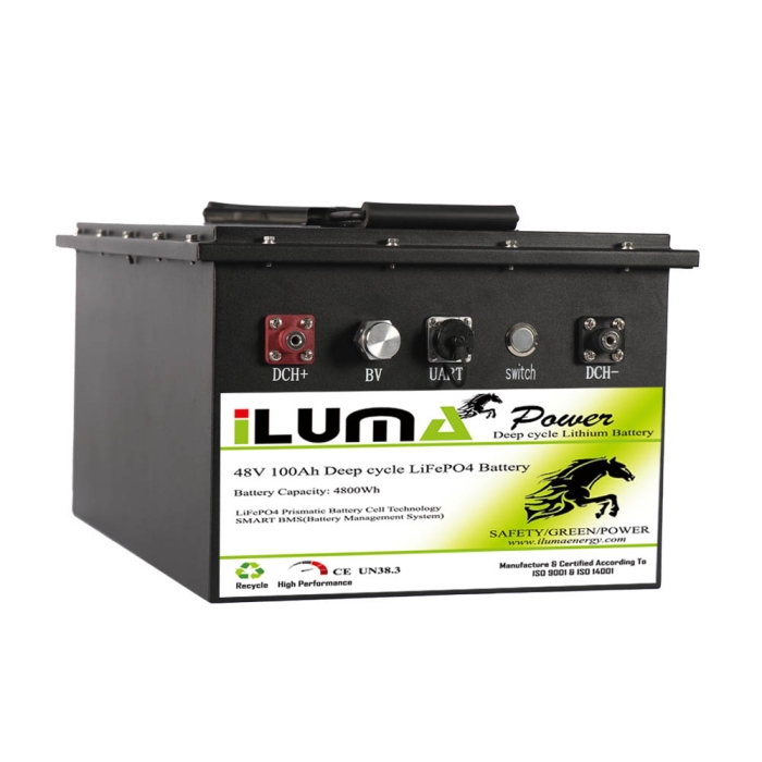 48V 100Ah LiFePO4 Battery